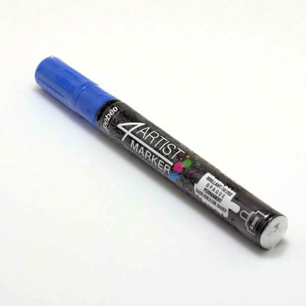 4ARTISTMARKER　4mmラウンド ダークブルー