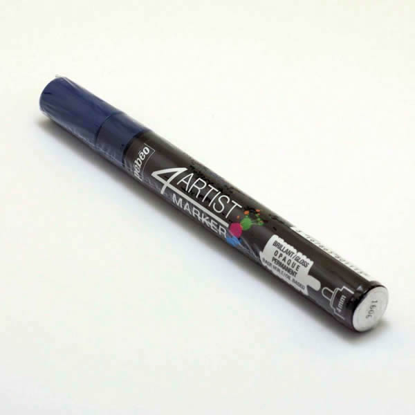 4ARTISTMARKER　4mmラウンド ディープブルー