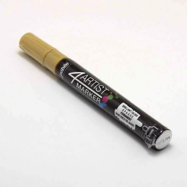 4ARTISTMARKER 4mmラウンド ゴールド