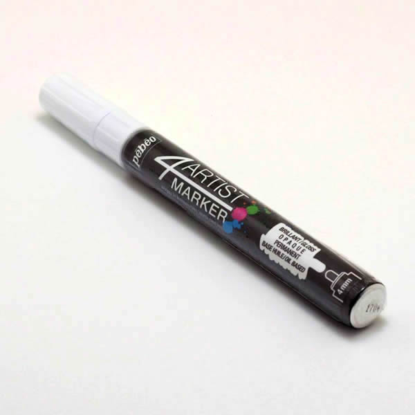 4ARTISTMARKER 4mmラウンド ホワイト