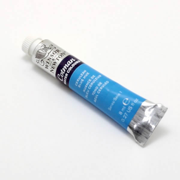 コットマンウォーターカラー 8ml 139 セルリアンブルーヒュー