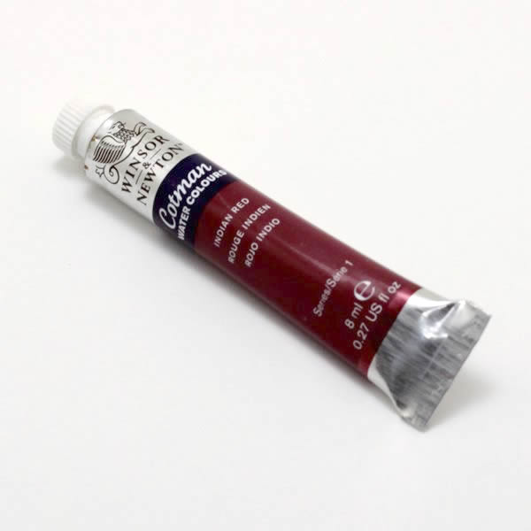 コットマンウォーターカラー 8ml 317 インディアンレッド