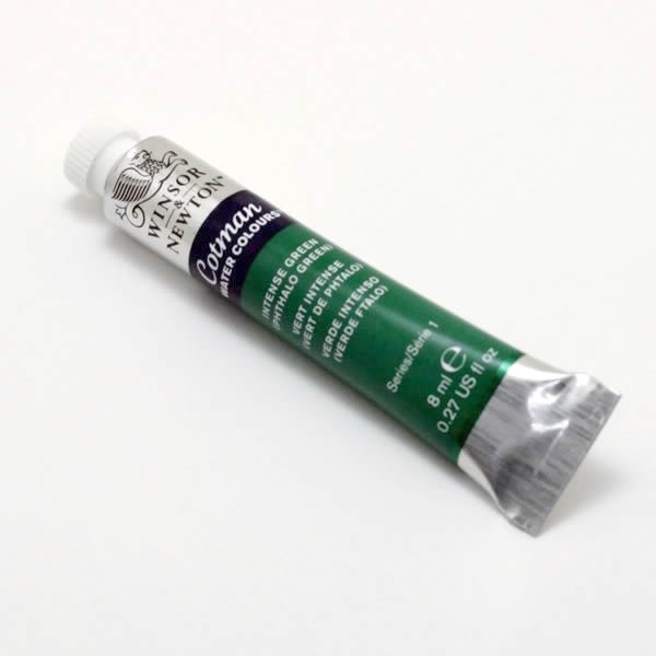 コットマンウォーターカラー 8ml 329 インテンスグリーン