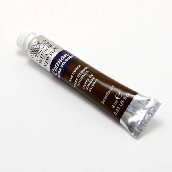 コットマンウォーターカラー 8ml 554 ローアンバー