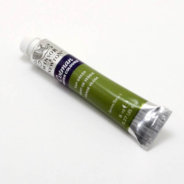 コットマンウォーターカラー 8ml 599 サップグリーン