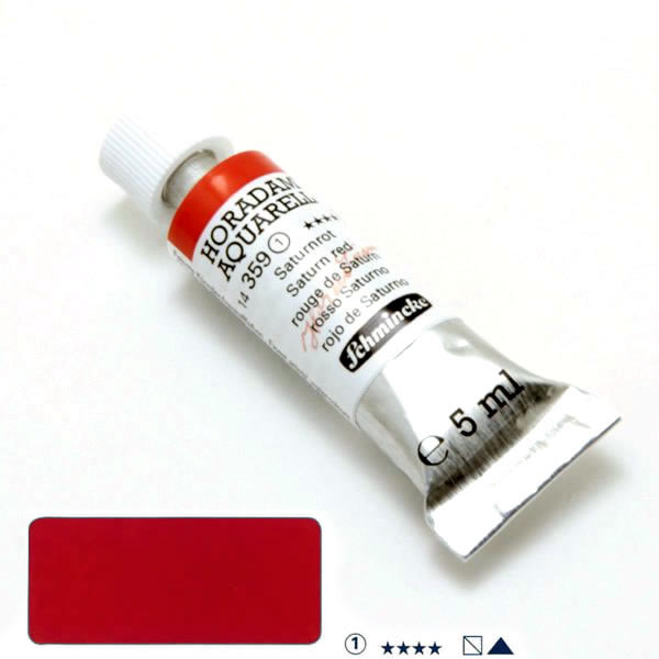 ホラダム水彩絵具 359 サターンレッド(5ml)
