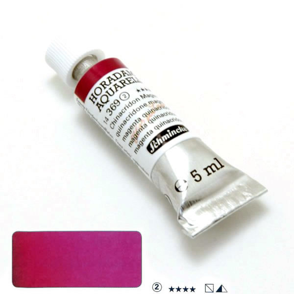 ホラダム水彩絵具 369 キナクリドンマゼンタ(5ml)