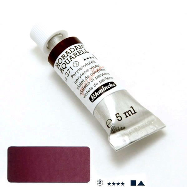 ホラダム水彩絵具 371 ペリレンバイオレット(5ml)