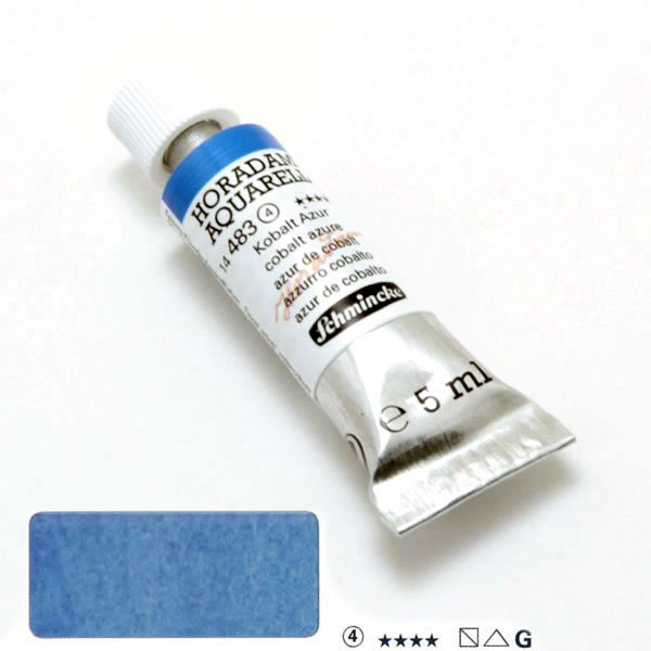 ホラダム水彩絵具 483 コバルトアズール(5ml)