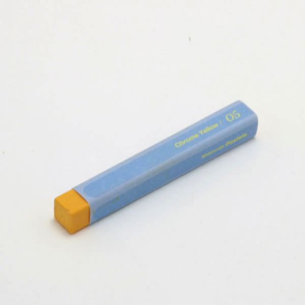 ぺんてる 大人の水彩パステル GHW-T05 クロムイエロー
