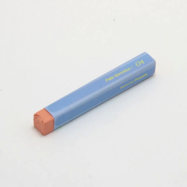 ぺんてる 大人の水彩パステル GHW-T04 ペールバーミリオン