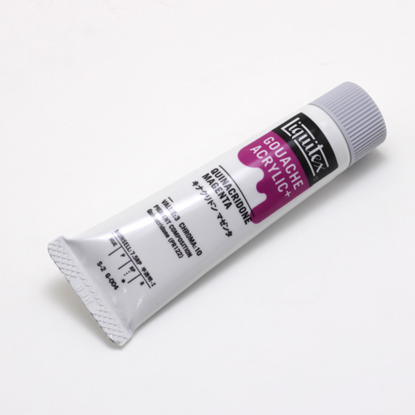 リキテックス ガッシュプラス 20ml キナクリドン マゼンタ