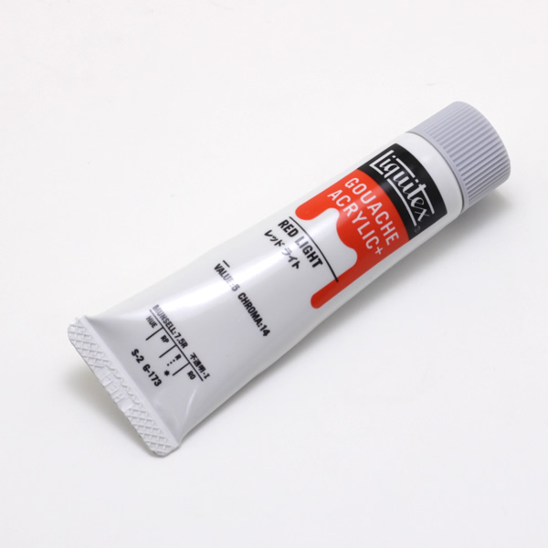 リキテックス ガッシュプラス 20ml レッド ライト