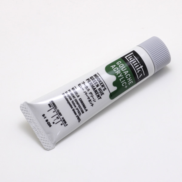 リキテックス ガッシュプラス 20ml フーカスグリーンヒュー パーマネント