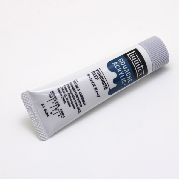 リキテックス ガッシュプラス 20ml ターコイズ ディープ