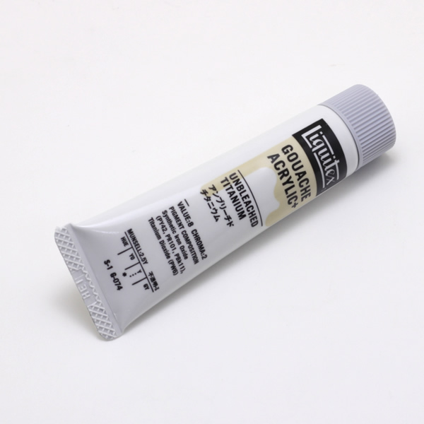 リキテックス ガッシュプラス 20ml アンブリーチド チタニウム