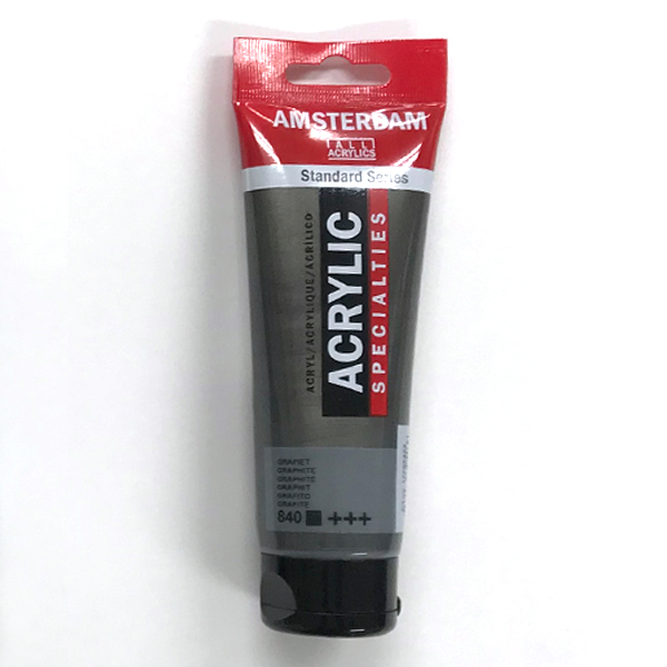 アムステルダムアクリリックカラー120ml 840グラファイト