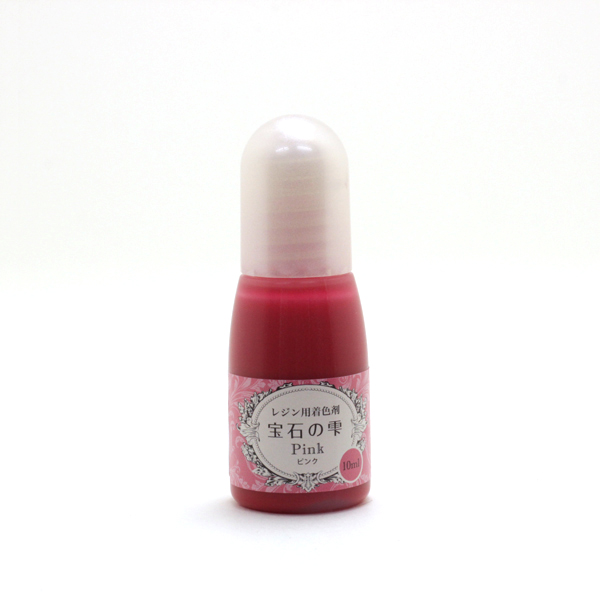 レジン用着色剤 宝石の雫 10ml ピンク