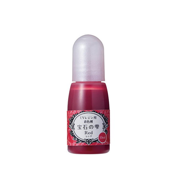 レジン用着色剤 宝石の雫 10ml レッド