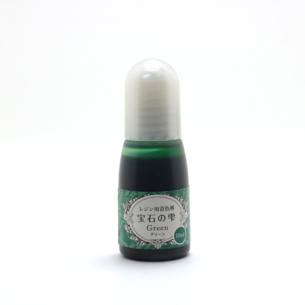 レジン用着色剤 宝石の雫 10ml グリーン