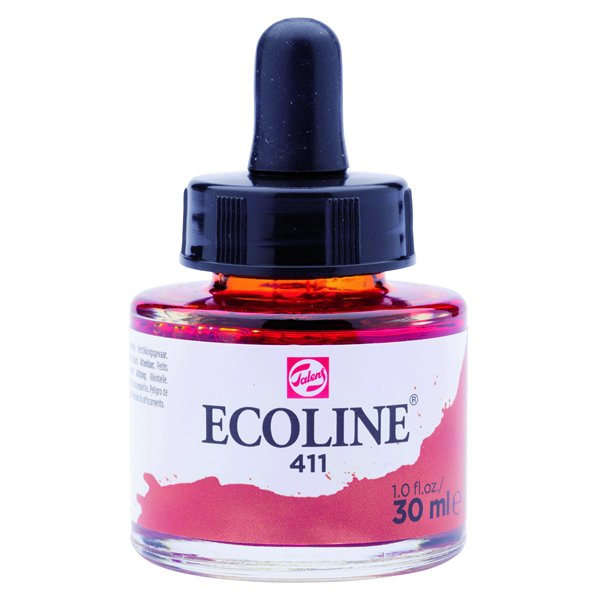 エコライン 30ml 411 バーントシェンナ