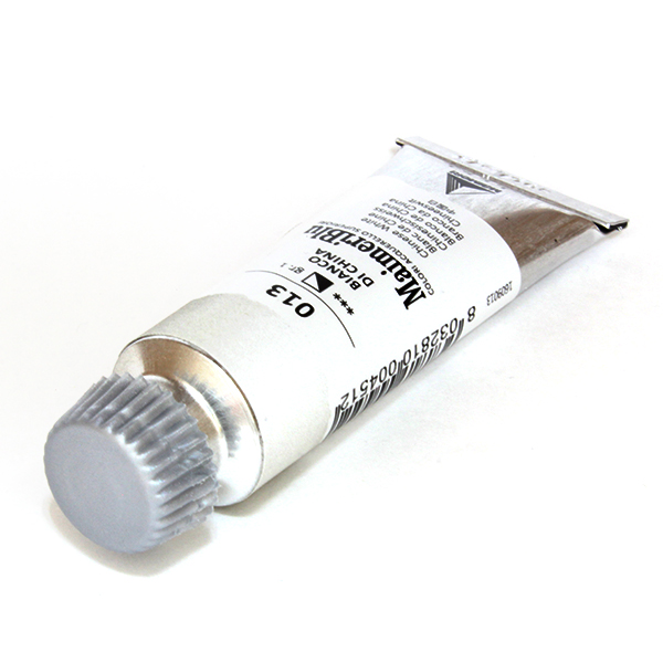 マイメリブルー水彩絵具 013チャイニーズホワイト(12ml)