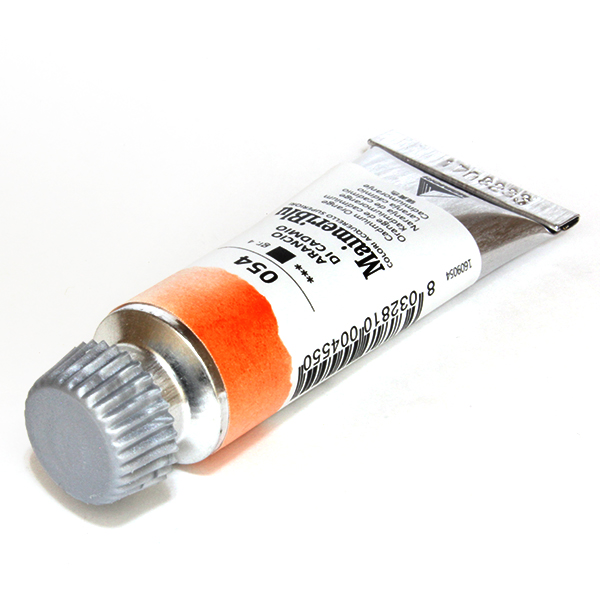 マイメリブルー水彩絵具 054カドミウムオレンジ(12ml)