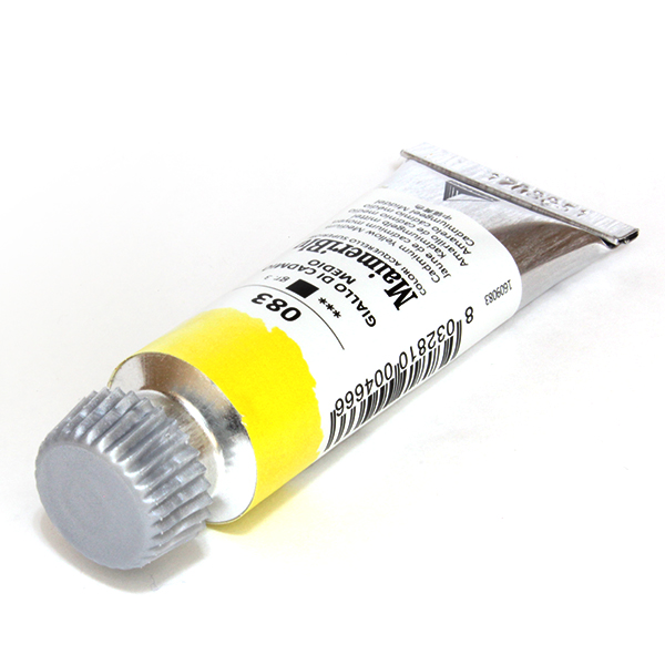 マイメリブルー水彩絵具 083カドミウムイエローミディアム(12ml)