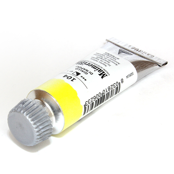 マイメリブルー水彩絵具 104ネープルスイエロー(12ml)