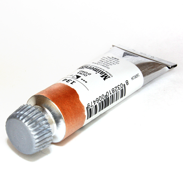 マイメリブルー水彩絵具 134ゴールデンオーカー(12ml)