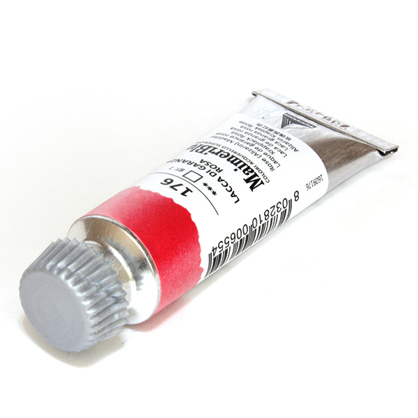 マイメリブルー水彩絵具 176ローズ(アリザリン)マダー(12ml)