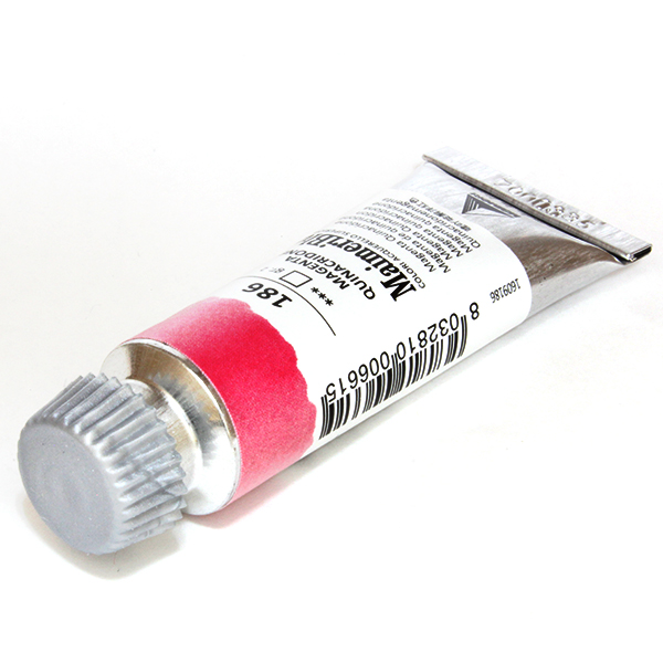 マイメリブルー水彩絵具 186マジェンタキナクリドン(12ml)
