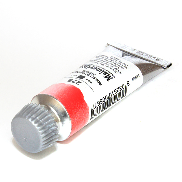 マイメリブルー水彩絵具 228カドミウムレッドミディアム(12ml)