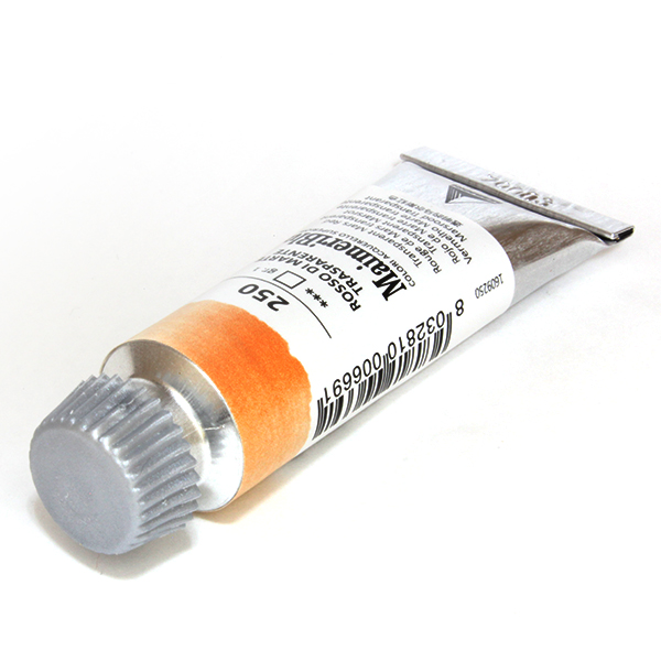 マイメリブルー水彩絵具 250トランスペアレントマルスレッド(12ml)