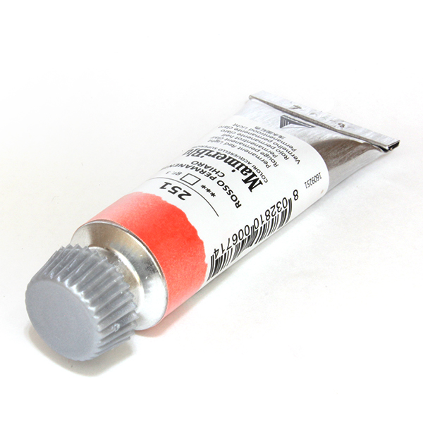 マイメリブルー水彩絵具 251パーマネントレッドライト(12ml)