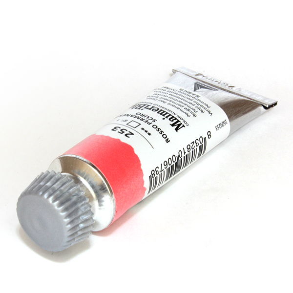 マイメリブルー水彩絵具 253パーマネントレッドディープ(12ml)