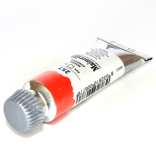 マイメリブルー水彩絵具 257ピロールレッド(12ml)