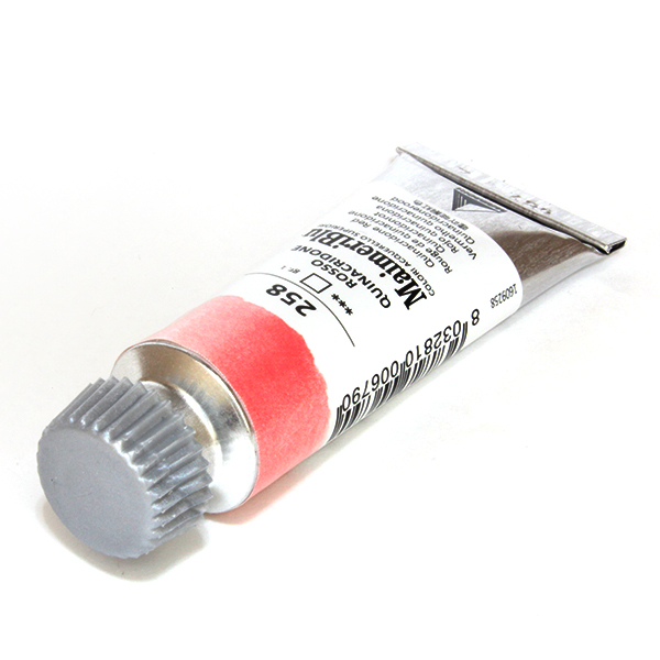 マイメリブルー水彩絵具 258キナクリドンレッド(12ml)