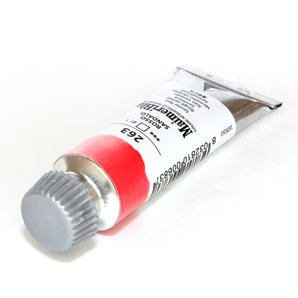 マイメリブルー水彩絵具 263サンダルレッド(12ml)