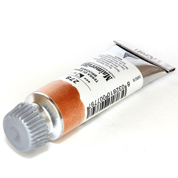 マイメリブルー水彩絵具 278バーントシエナ(12ml)