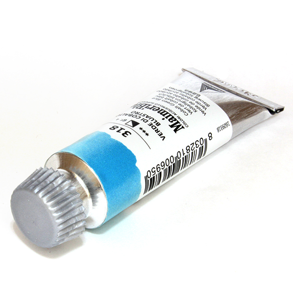 マイメリブルー水彩絵具 318コバルトグリーンブルー(12ml)