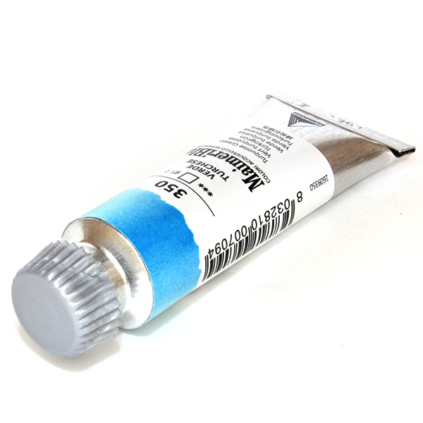 マイメリブルー水彩絵具 350ターコイズグリーン(12ml)