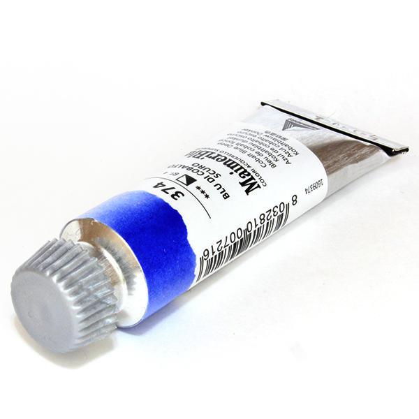 マイメリブルー水彩絵具 374コバルトブルーディープ(12ml)