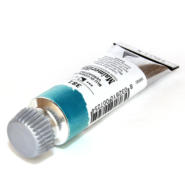 マイメリブルー水彩絵具 381コバルトブルーグリーン(12ml)