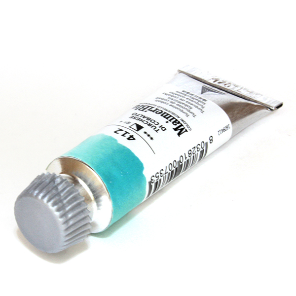 マイメリブルー水彩絵具 412ターコイズコバルト(12ml)