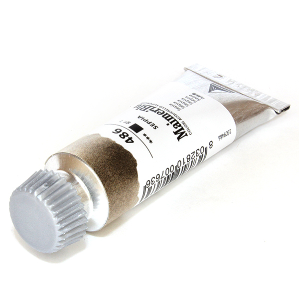 マイメリブルー水彩絵具 486セピア(12ml)