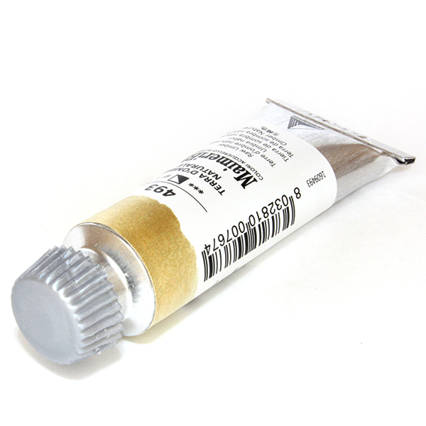 マイメリブルー水彩絵具 493ローアンバー(12ml)