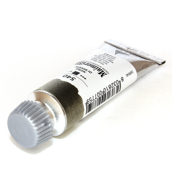 マイメリブルー水彩絵具 540マルスブラック(12ml)