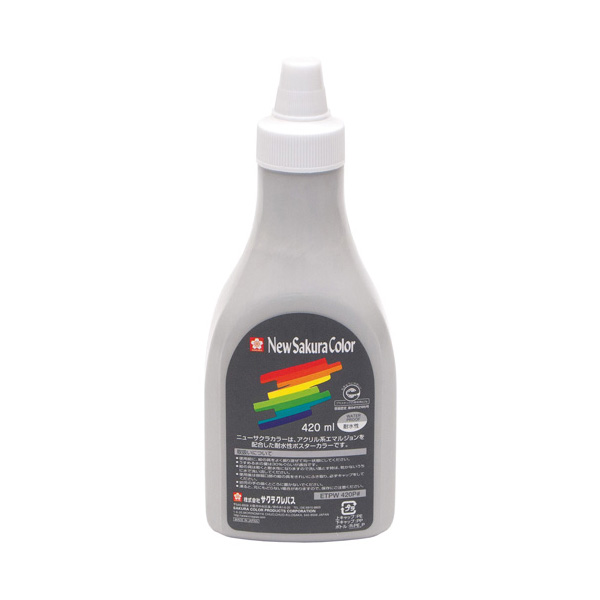 ニューサクラカラー 420ml(ポリチューブ入) はいいろ