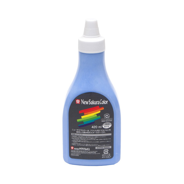 ニューサクラカラー 420ml(ポリチューブ入) みずいろ